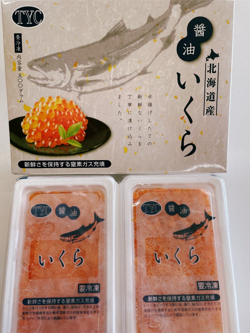 北海道産醤油いくらの商品画像